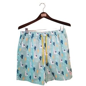 Mosmann Size Large 34/35, Inseam 7 inches men's swim trunks Multicolor NWT